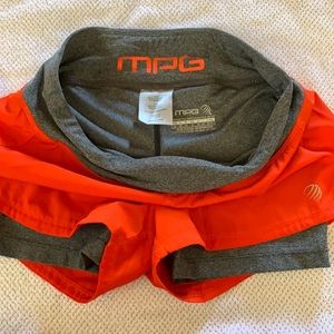 MPG running shorts
